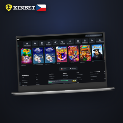 Živé kasino s reálnými krupiéry plynule běžící v Kinbet Casino desktop verzi