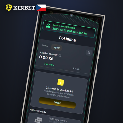 E-peněženky Skrill a Neteller pro rychlý výběr v Kinbet Casino