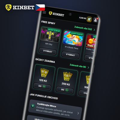 Free bet bonus v Kinbet Casino — bezplatná sázka bez nutnosti vkladu
