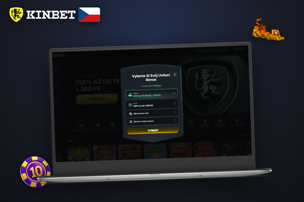 Ověření totožnosti v Kinbet Casino – focení občanského průkazu mobilem