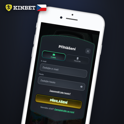 Bezpečná registrace Kinbet Casino – ikona štítu se zámkem pro ochranu účtu